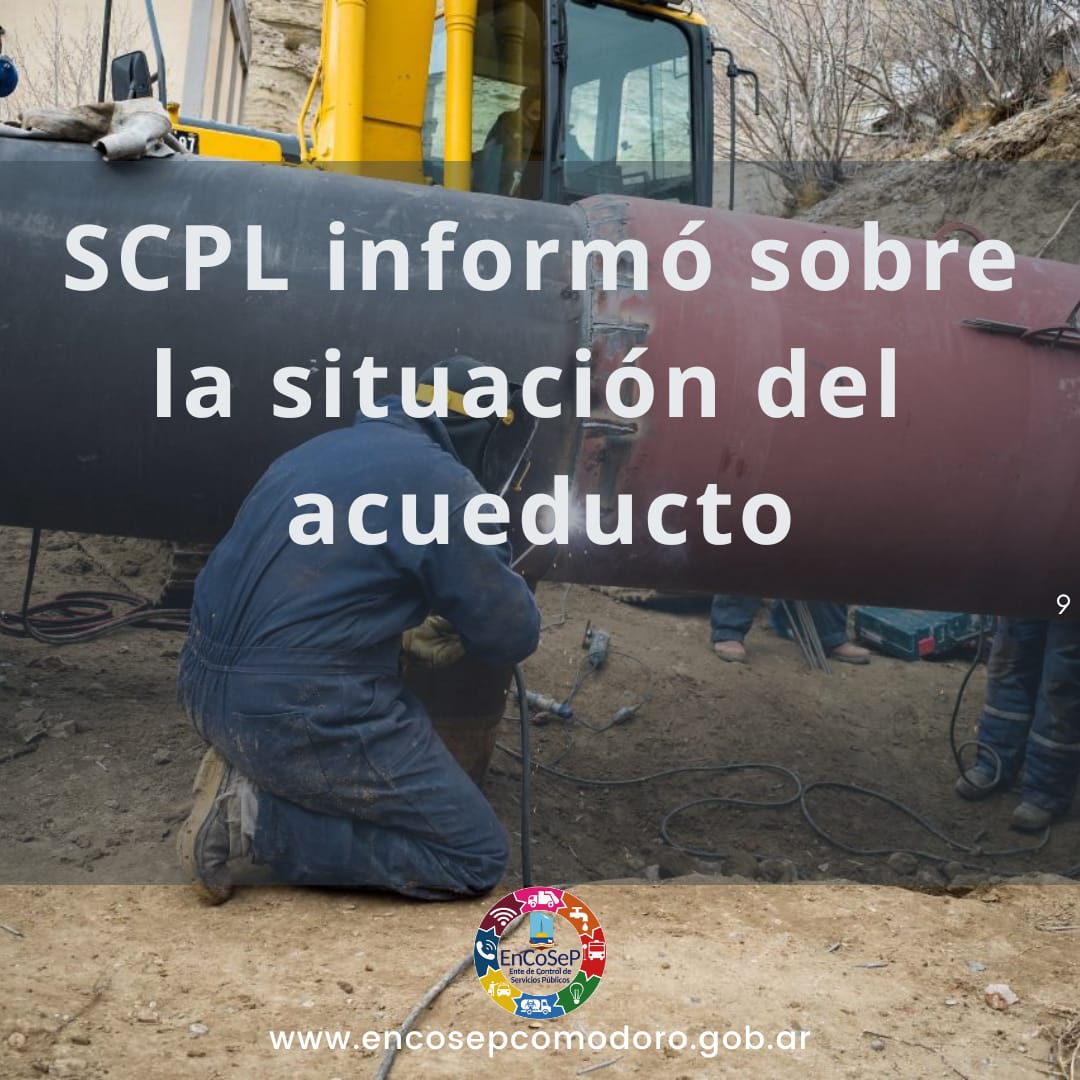 SCPL informó sobre la situación del sistema de acueductos